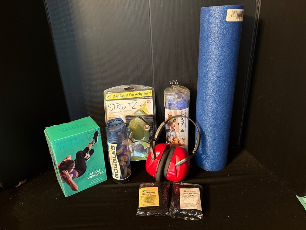 Ankle Weights, Foam Roller, Arch Supports, and More