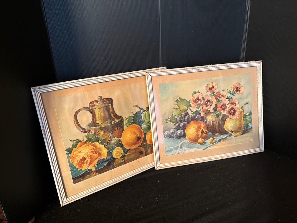Donald Art Co. Framed Still Life Prints