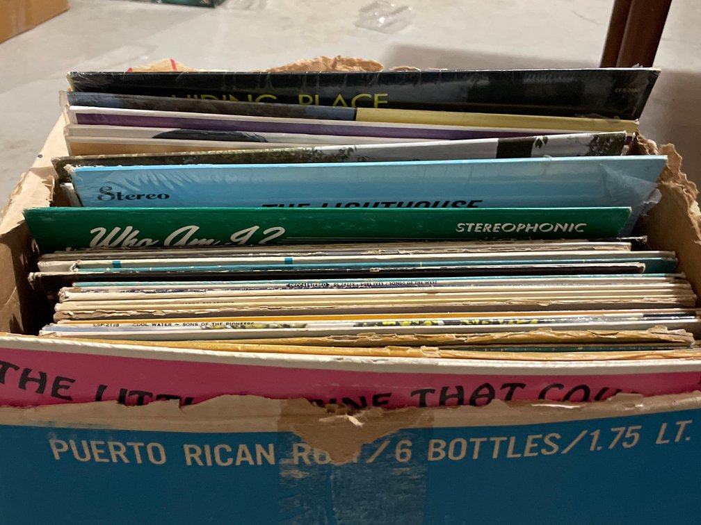 Children's, Holiday, and Popular Vinyl LP Records