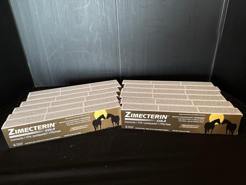 Boehringer Ingelheim Zimecterin Gold Equine Paste Dewormer