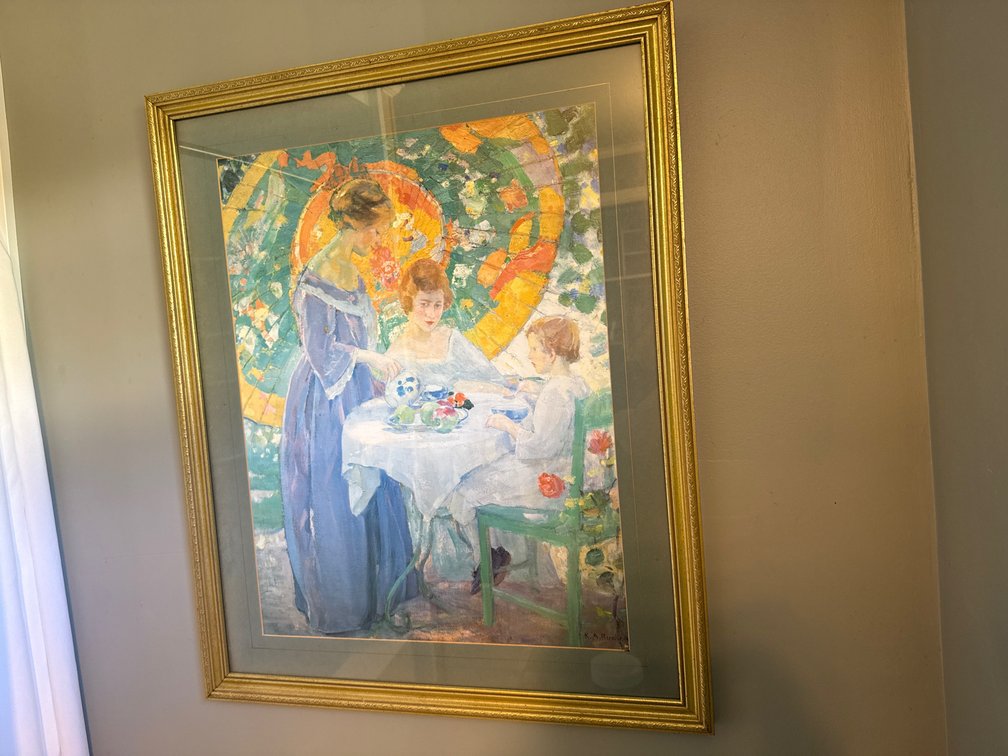 K. A. Buehr Framed Impressionist Painting