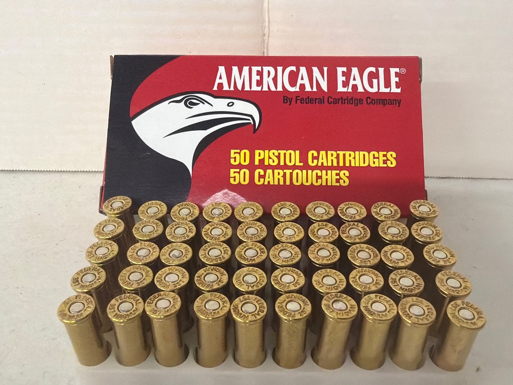 American Eagle .357 Magnum 158 Grain Jacketed SP Cartridges
