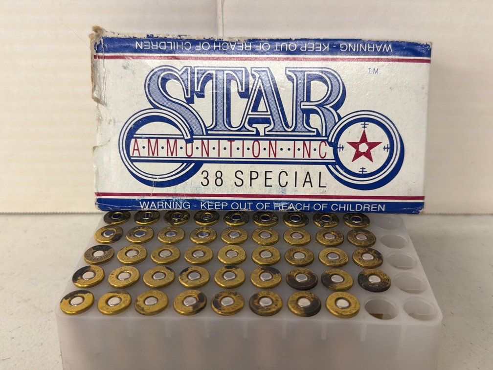 Star Ammunition Inc. 38 Special Remanufactured Cartridges