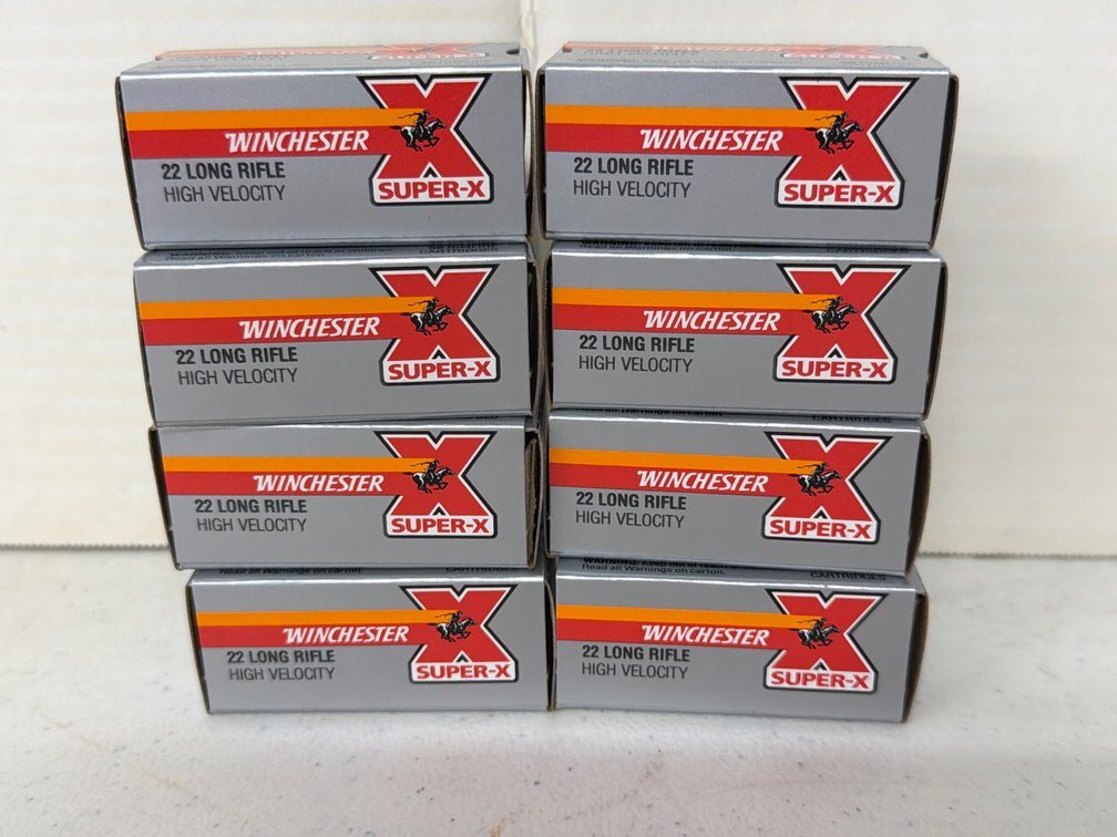 Winchester Super-X 22 Long Rifle High Velocity Ammunition