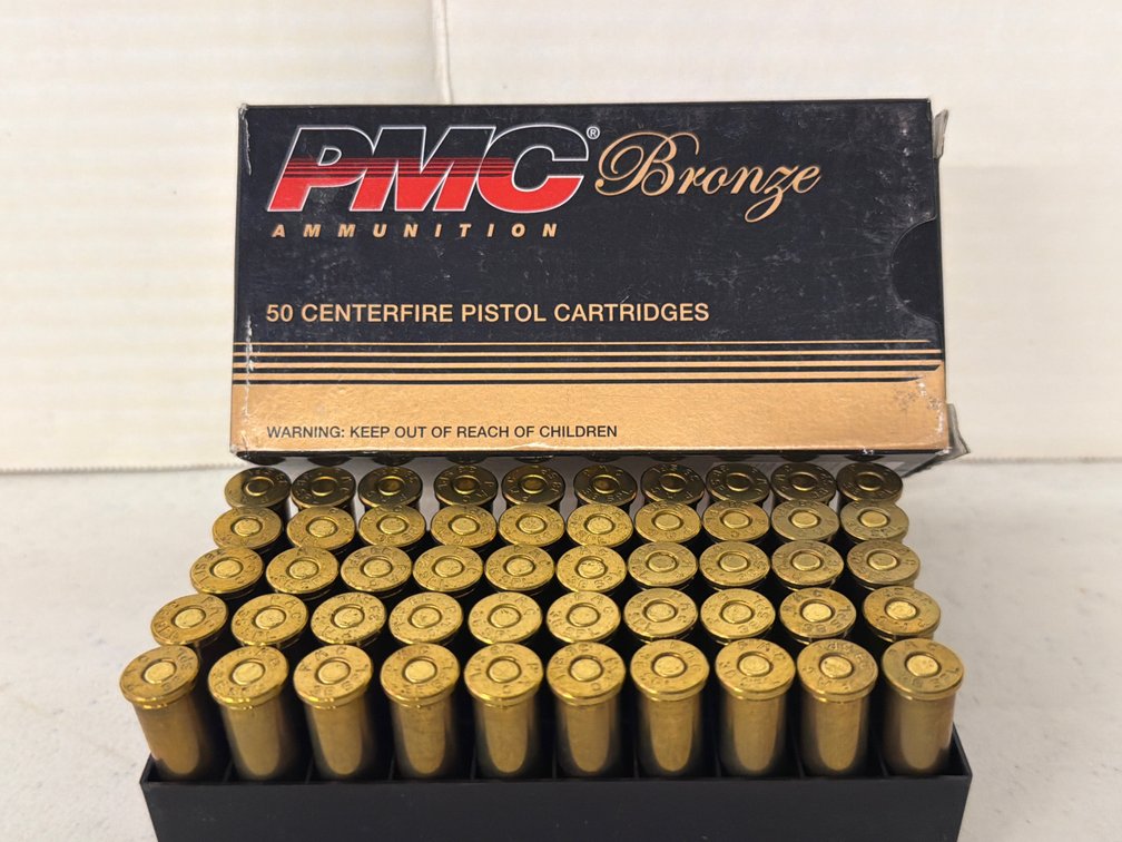 PMC Bronze 38 Special 132 Grs. FMJ Pistol Cartridges
