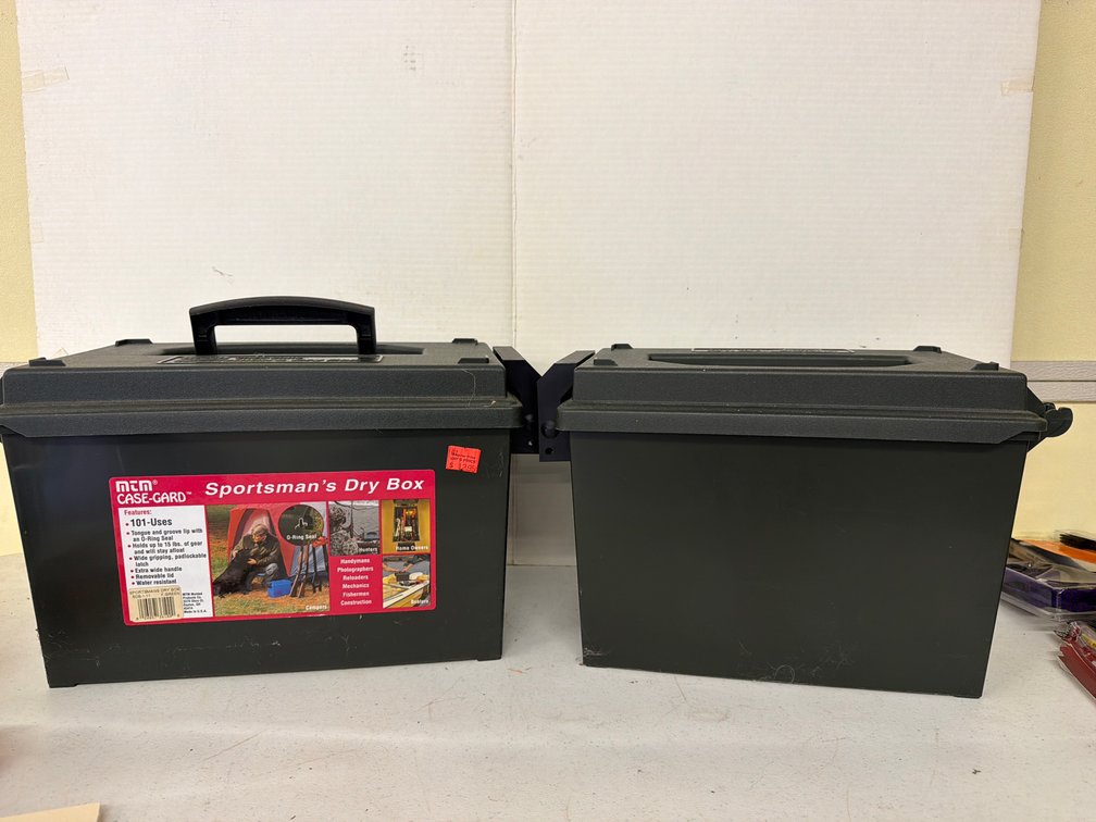 MTM Case-Gard Sportsman's and Shotshell Dry Boxes