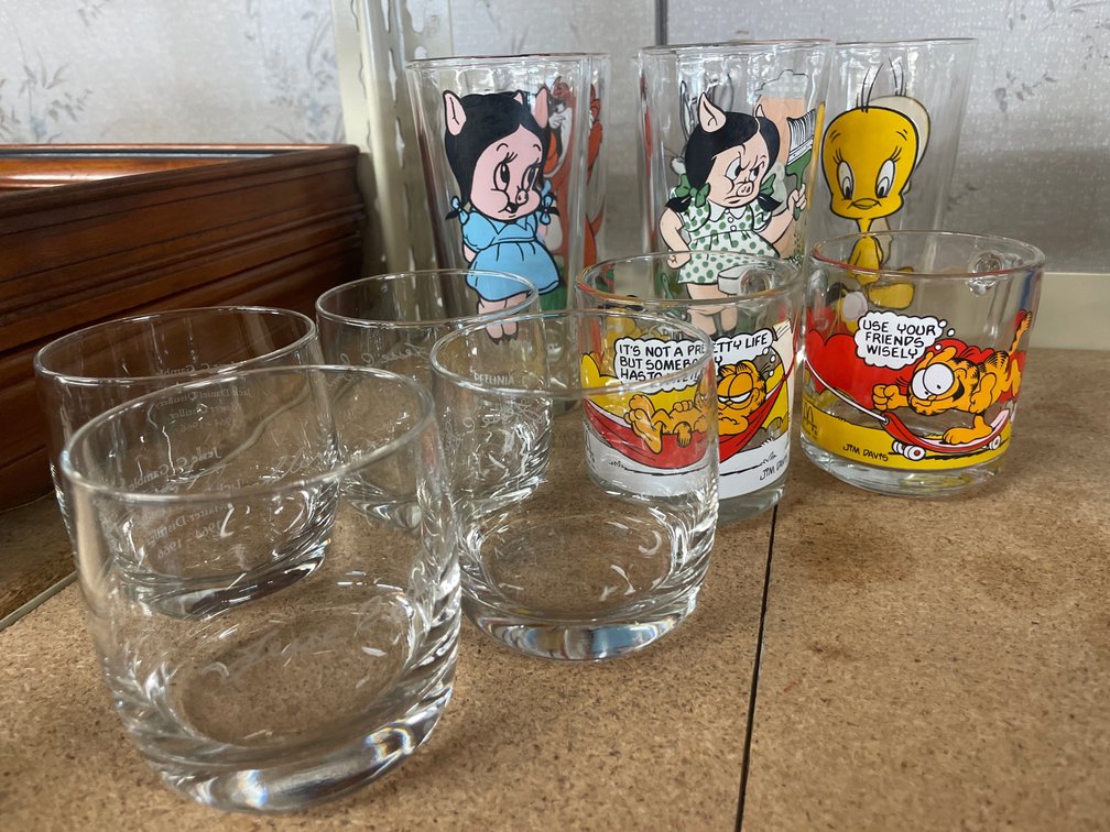 Character Tumblers, Glass Mugs, and Rocks Glasses