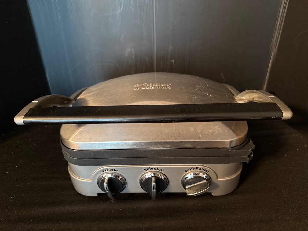 Cuisinart Griddler GR-4 Electric Grill and Panini Press