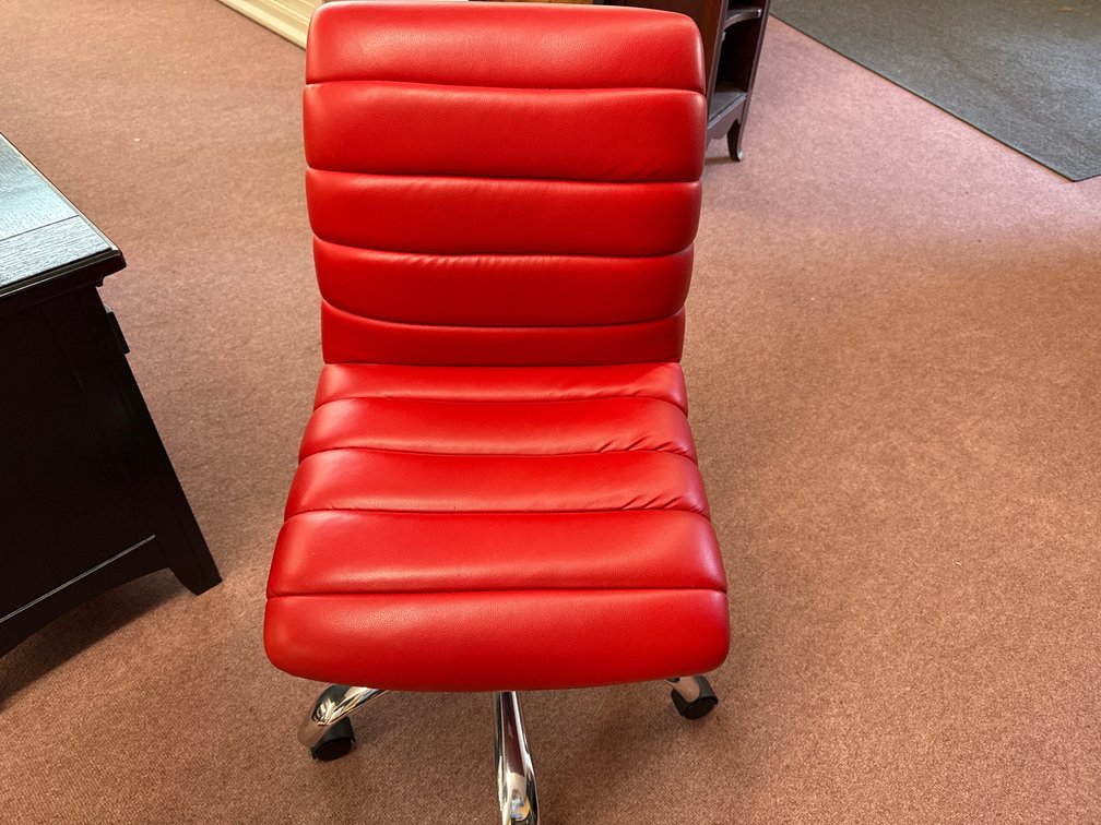 Faux Leather Desk Chair