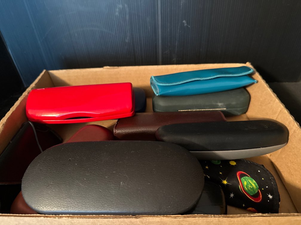 Hard Clamshell and Soft Eyeglass Cases and Pouches