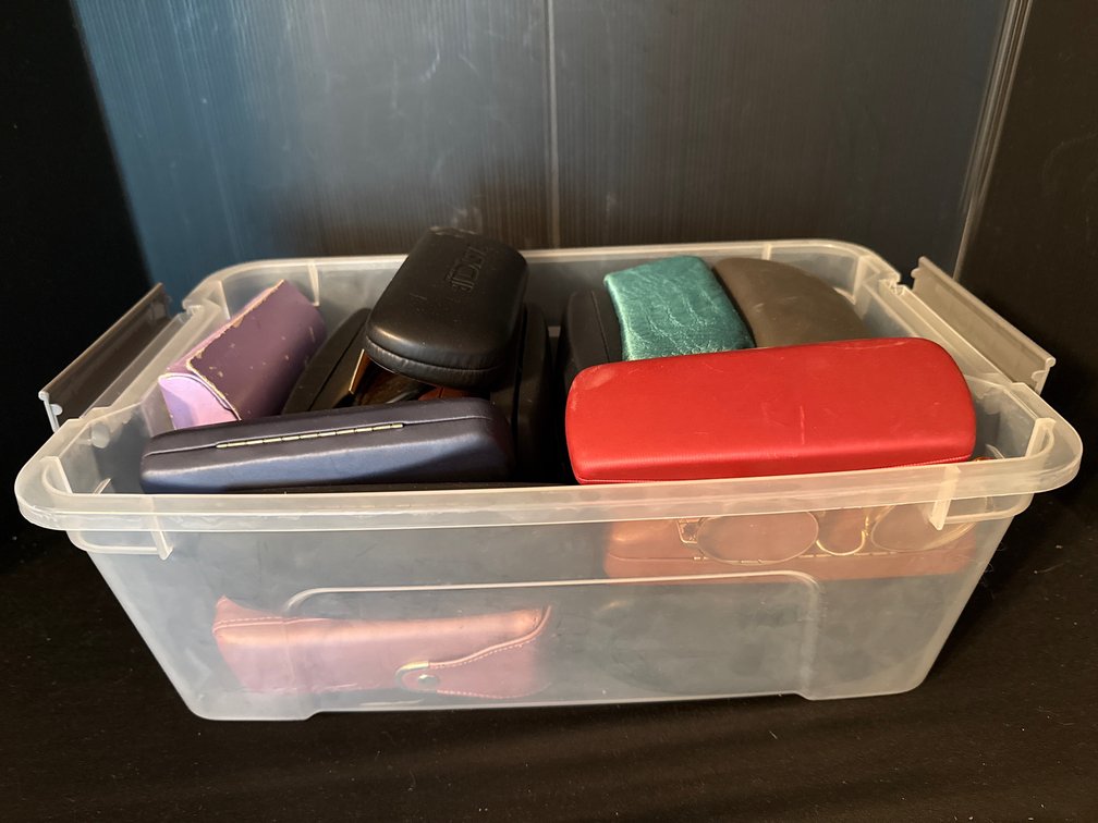 Eyeglasses, Sunglasses, and Eyewear Cases