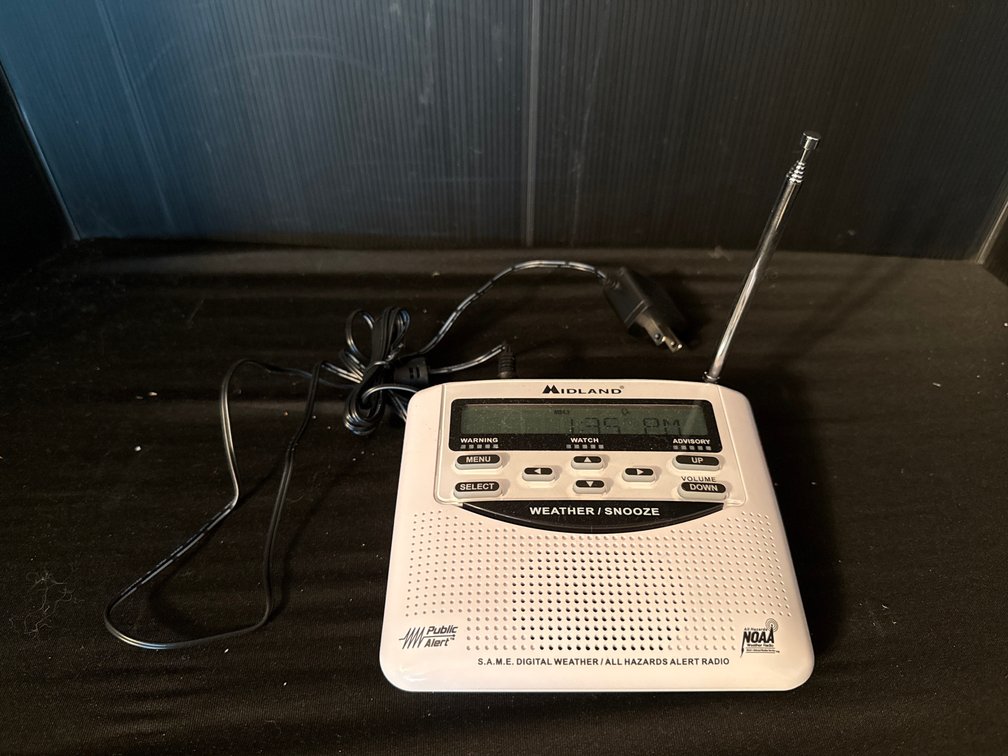 Midland WR-120DSP S.A.M.E. Digital Weather Alert Radio