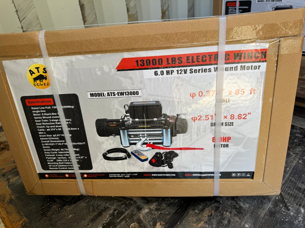 13,000 LB Electric winch