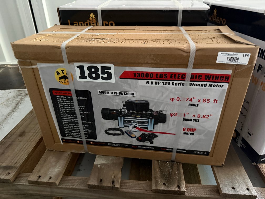 13,000 LB Electric winch