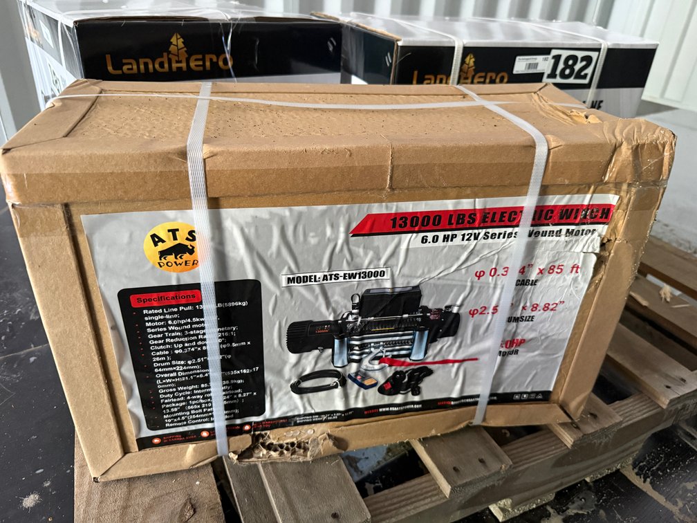 13,000 LB Electric winch