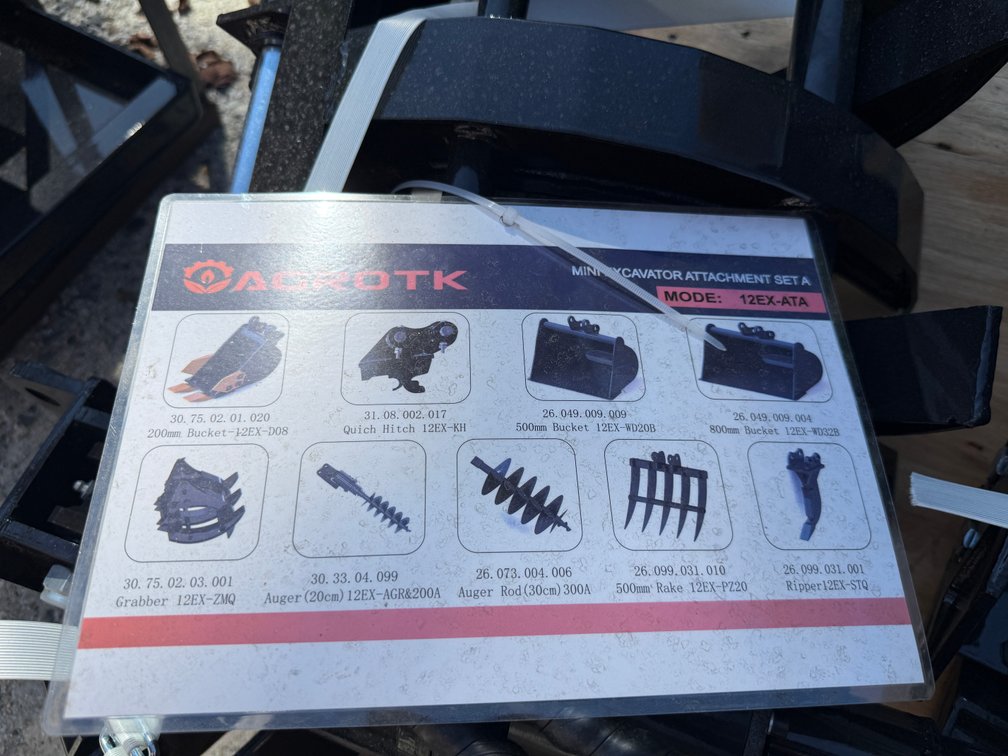 Mini Excavator Attachment