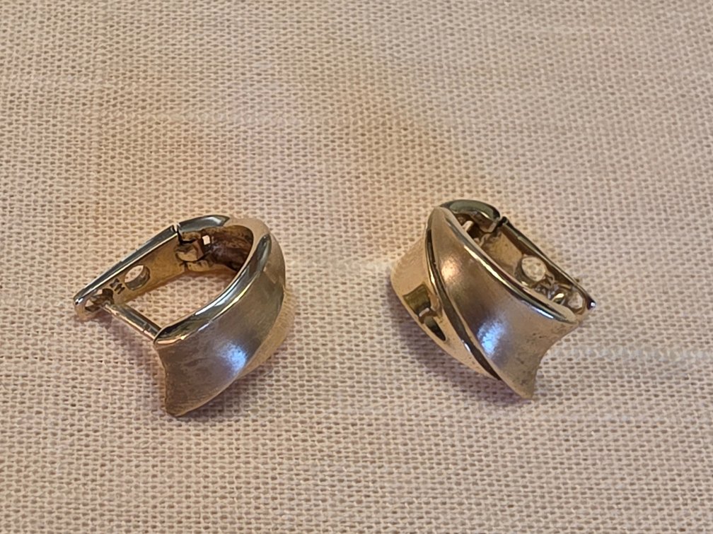 14K Gold Hoop Earrings