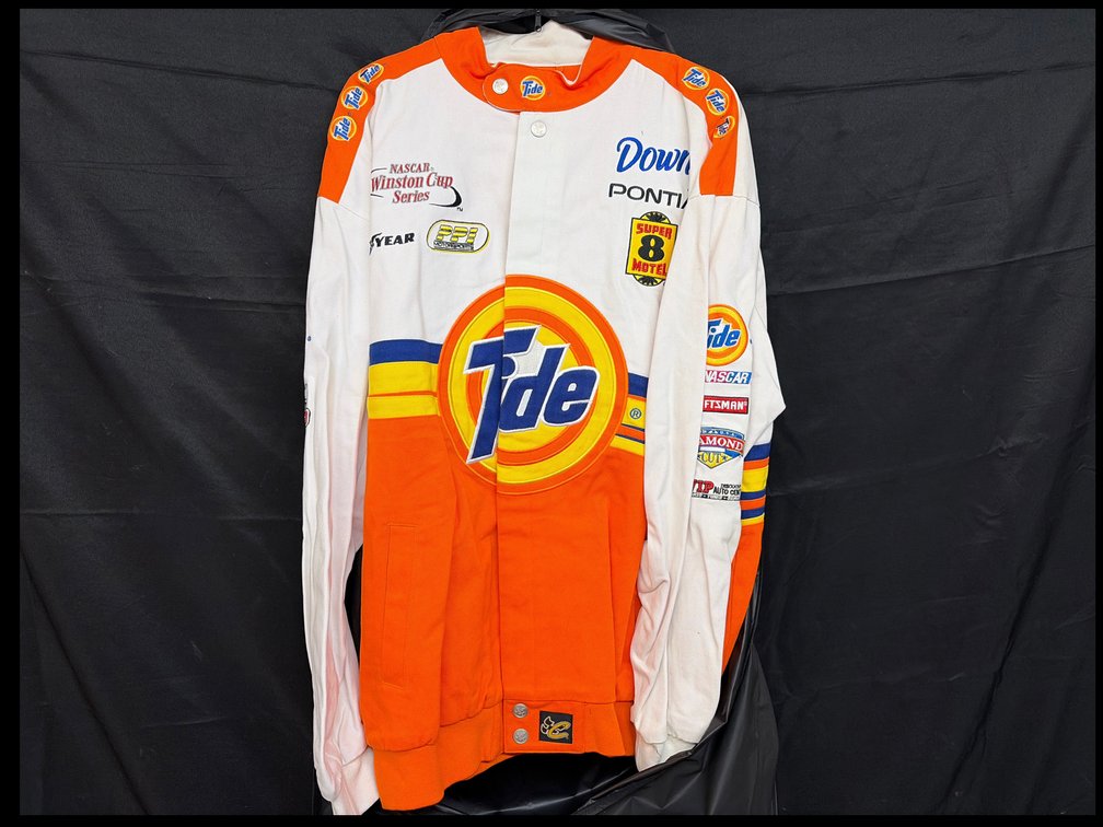 Chase Authentics Tide NASCAR Winston Cup Racing Jacket, Size XL