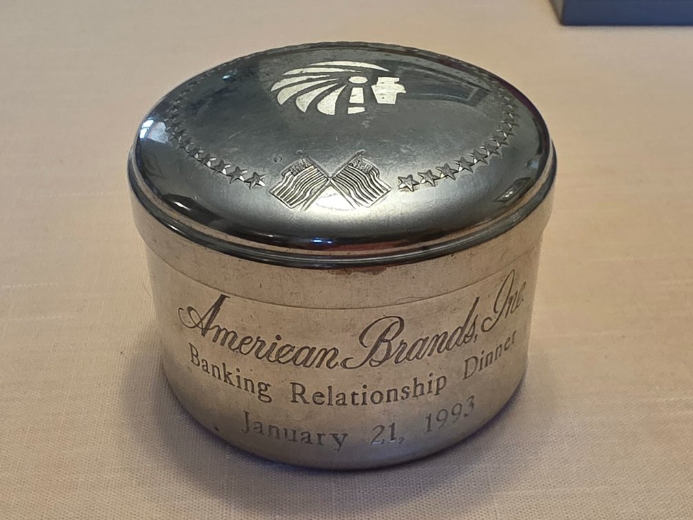 Kirk Stieff Pewter Covered Box