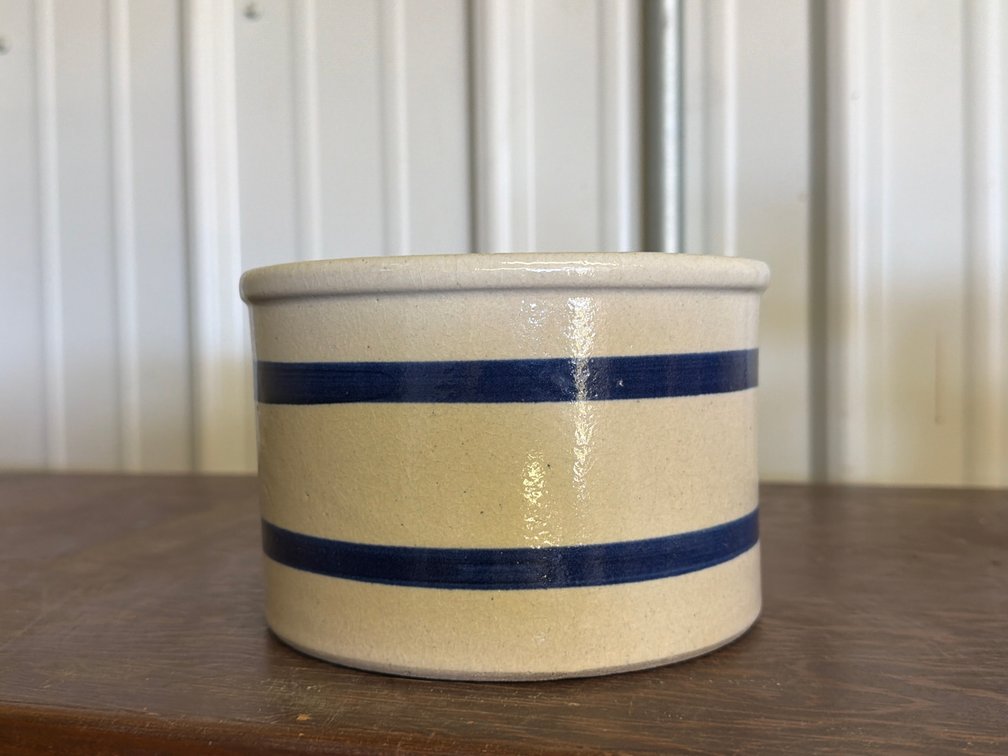 Robinson Ransbottom #303 1 Qt. Stoneware Low Jar