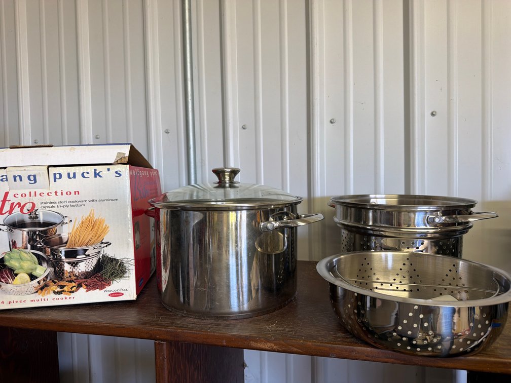 Wolfgang Puck Bistro Collection 4-Piece Multi Cooker Set