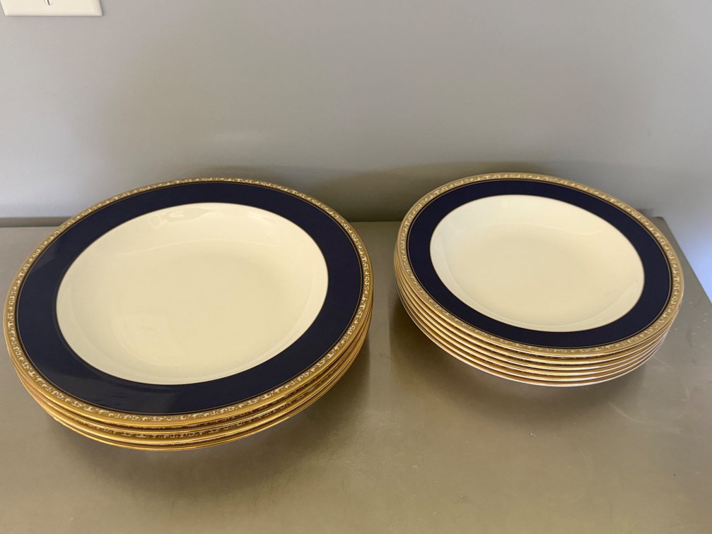 Wedgwood Rococo Bone China Bowls and Soup Bowls