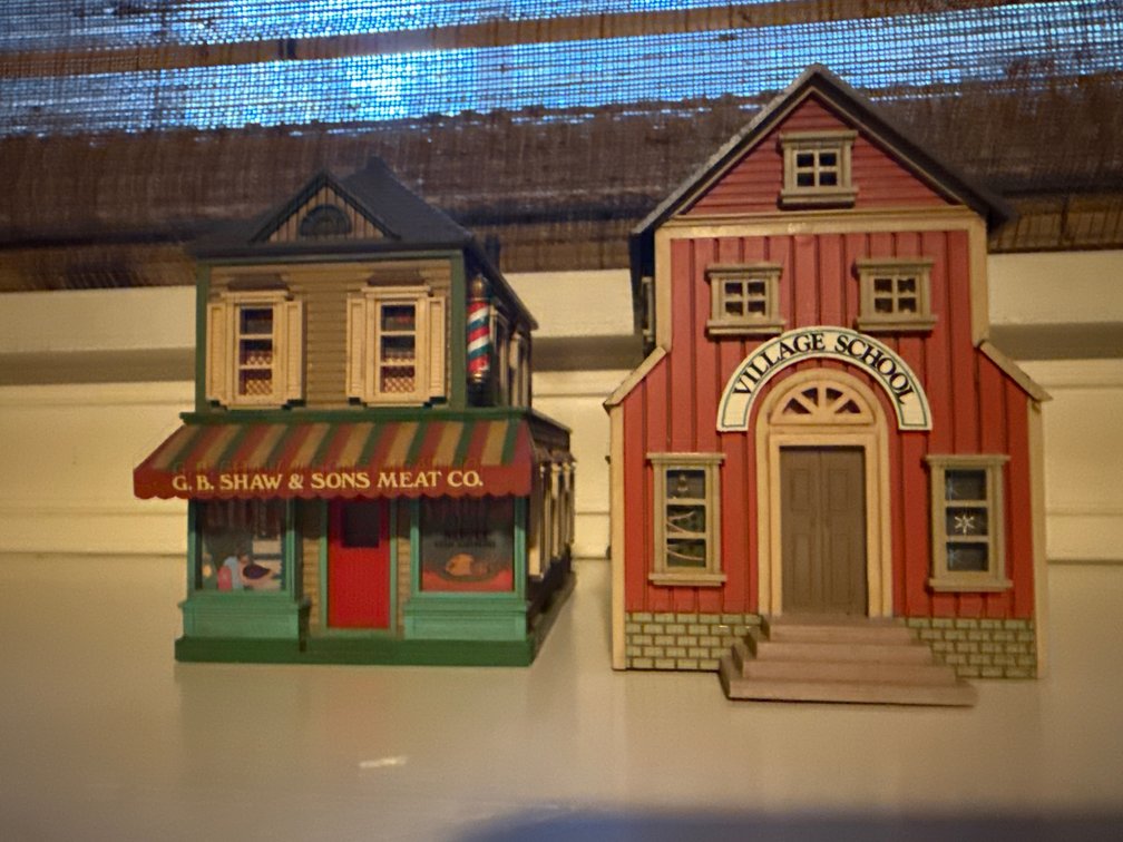 Miniature Model Village Buildings