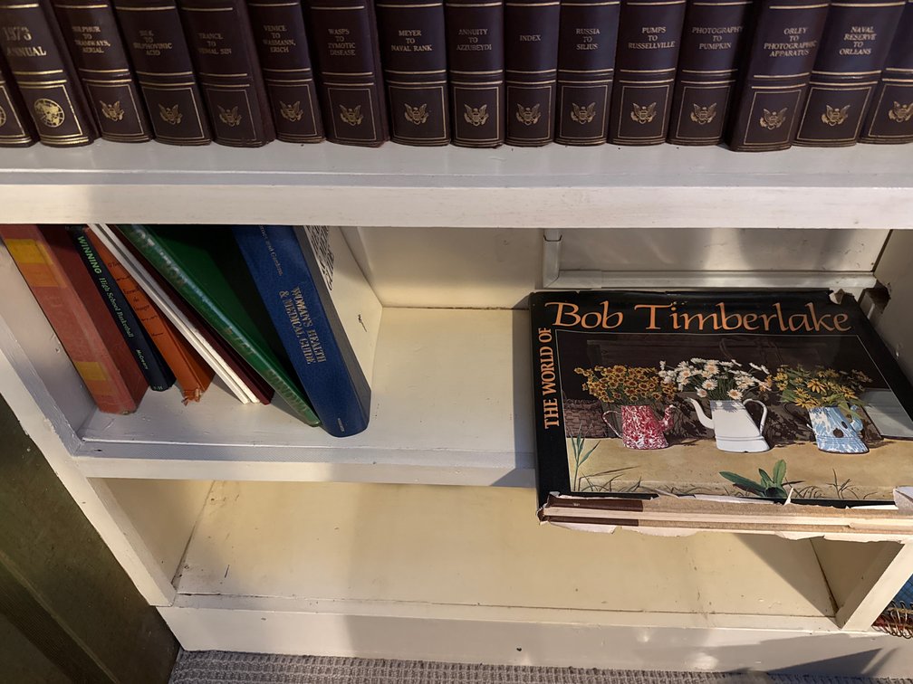 Hardcover Books and The World of Bob Timberlake Art Book