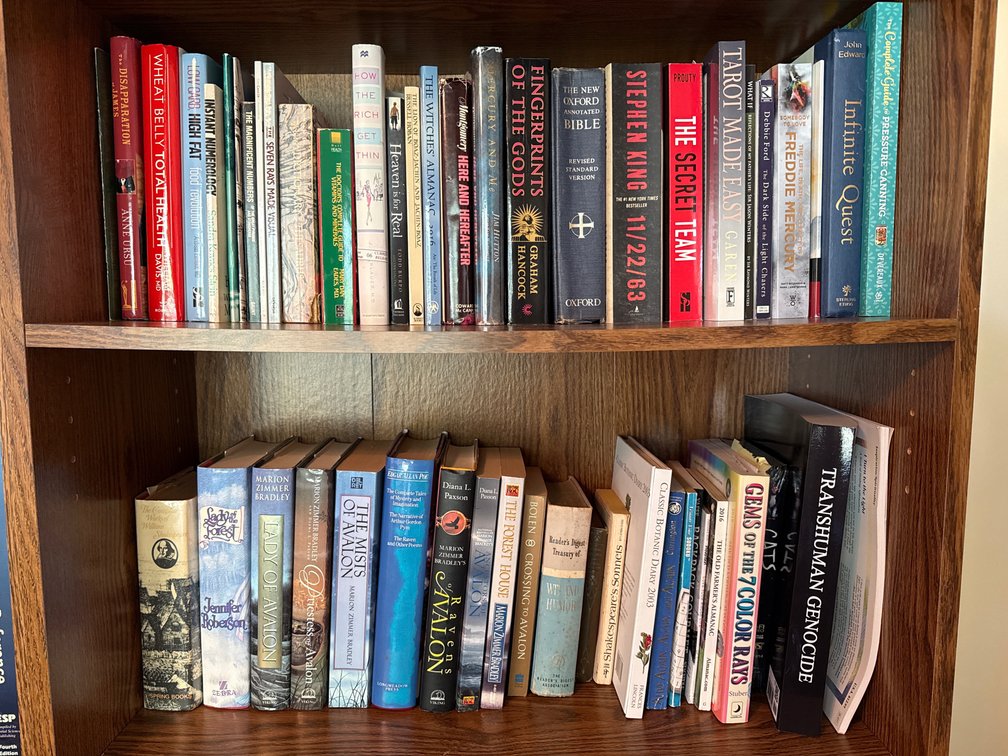 Hardcover and Paperback Fiction and Non-Fiction Books