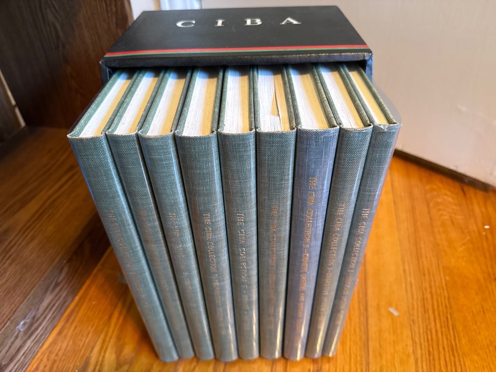 CIBA Collection of Medical Illustrations 9-Volume Book Set