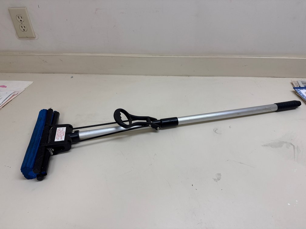 Roller Sponge Mop and Long-Handled Foam Pad Tool