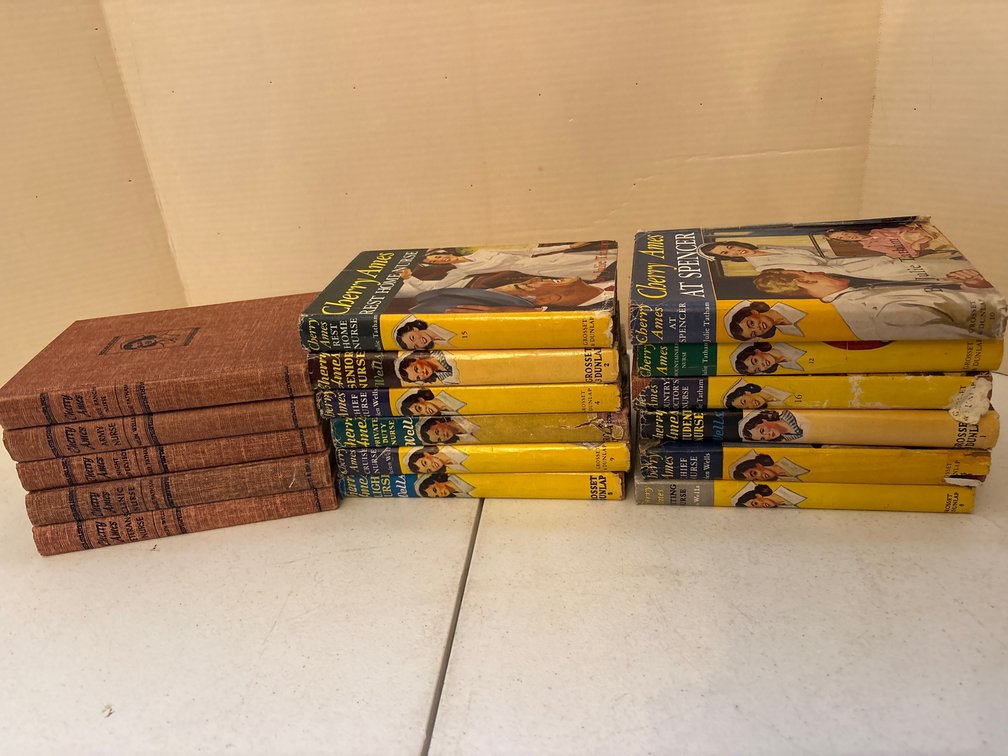 Grosset & Dunlap Cherry Ames Hardcover Books