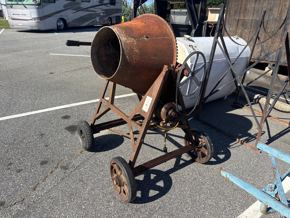 Vintage Sears Roebuck & Co. Portable Cement Mixer