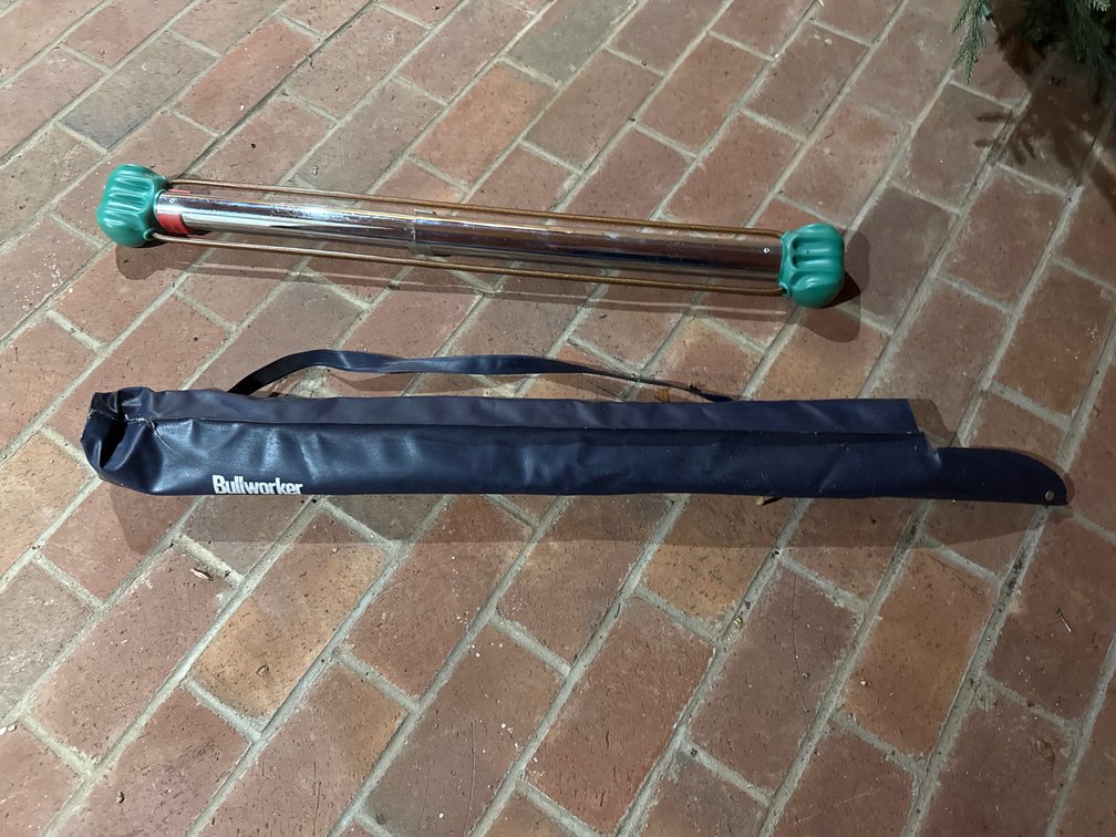 Bullworker Isometric Exerciser with Carrying Case