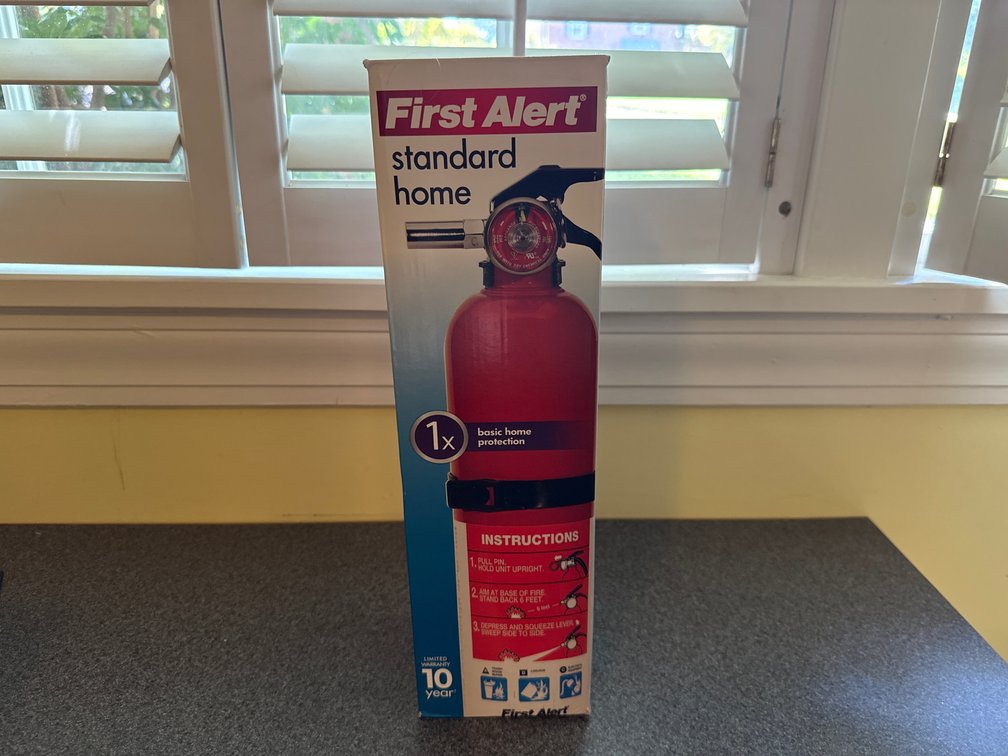 First Alert Standard Home Fire Extinguisher