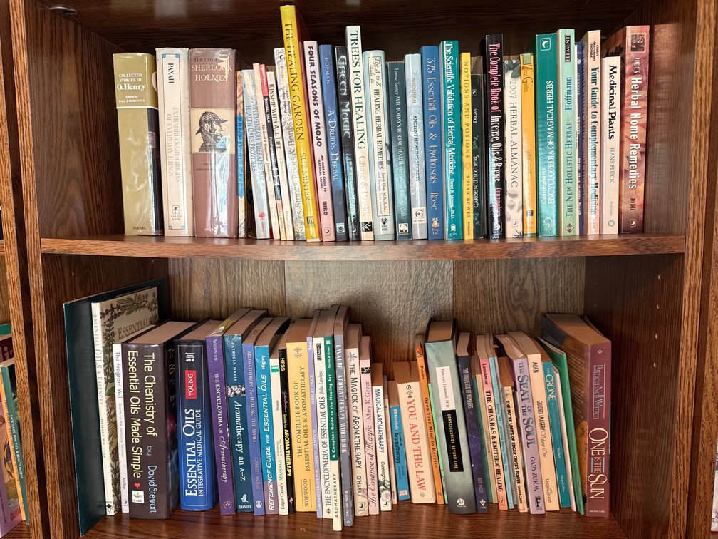 Books on Herbs, Essential Oils, Aromatherapy, and More