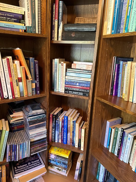 Metaphysical and Spiritual Books, Oracle Deck, and Media