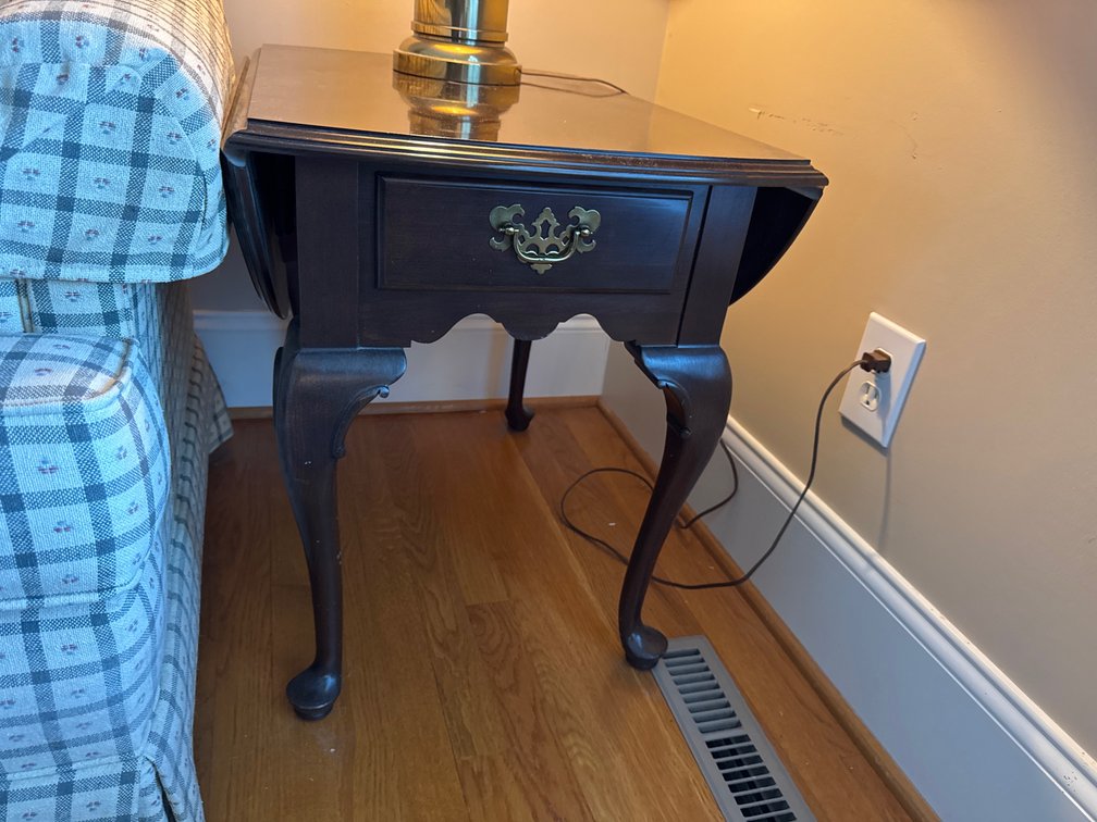 Ethan Allen Drop-Leaf Side Table
