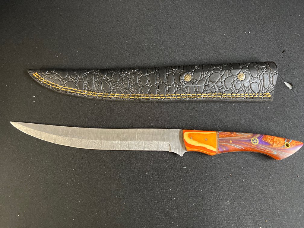 Steel Knife with Sheath