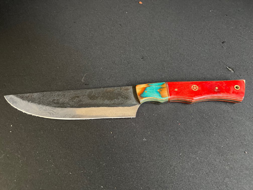 Steel File Knife with Composite Handle