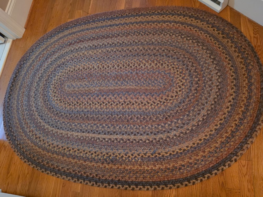 Oval Braided Area Rug