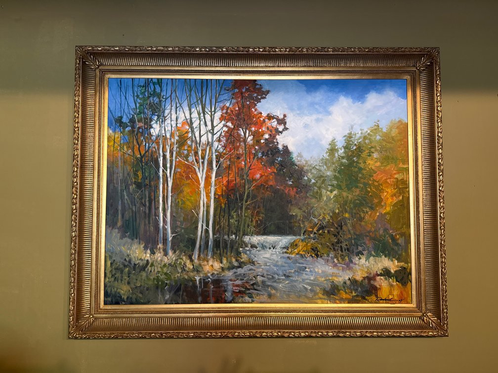 Landscape Painting by Frank Rowland