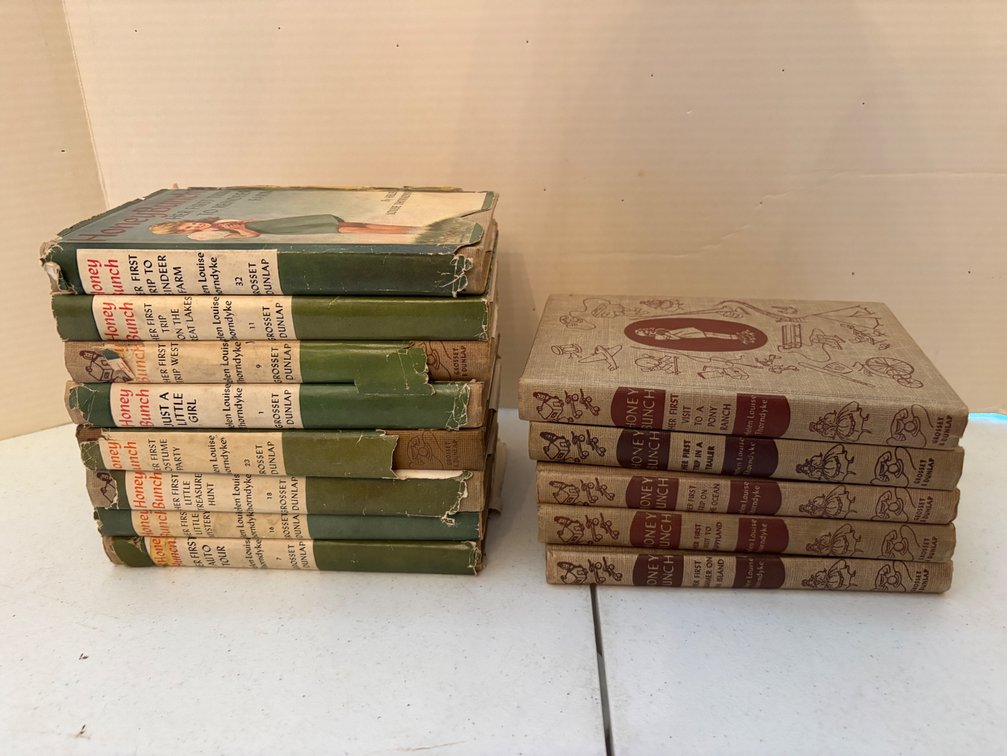 Grosset & Dunlap Honey Bunch Books by Helen Louise Thorndyke