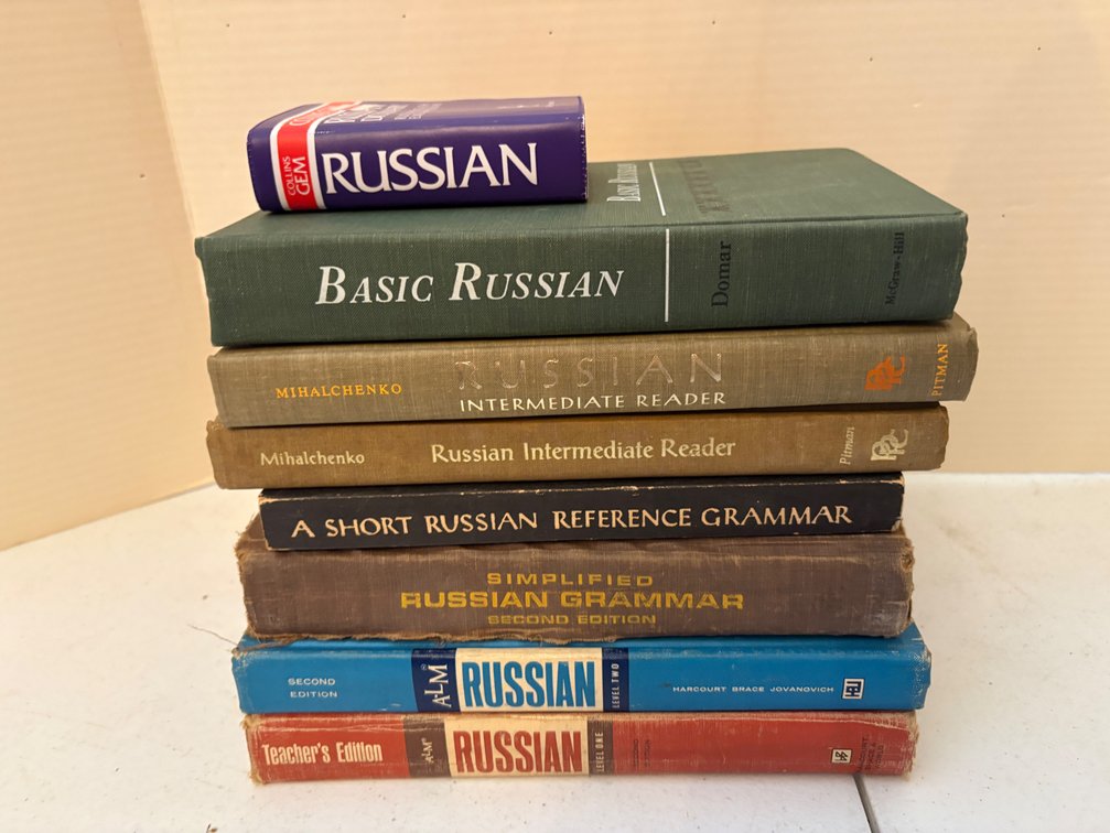 Russian Language Textbooks/Reference Books