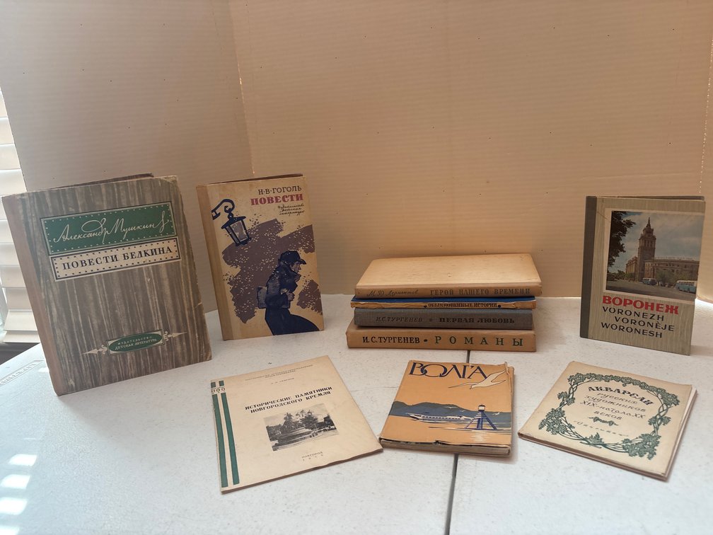 Russian Literature Books/Travel/Art
