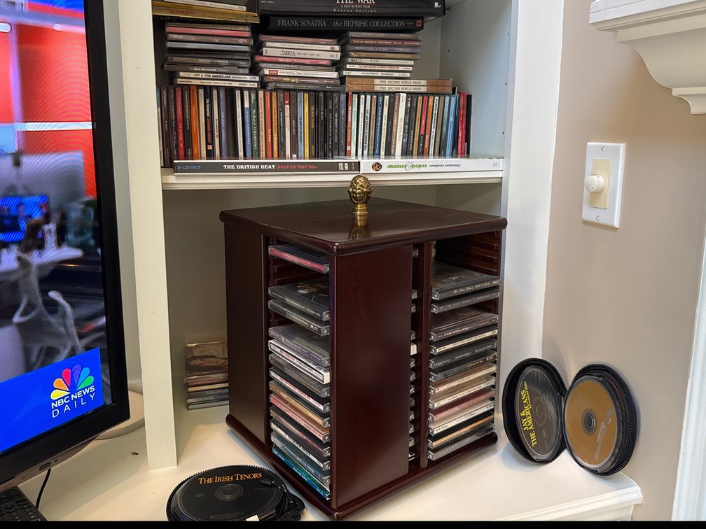 Music CDs and DVDs