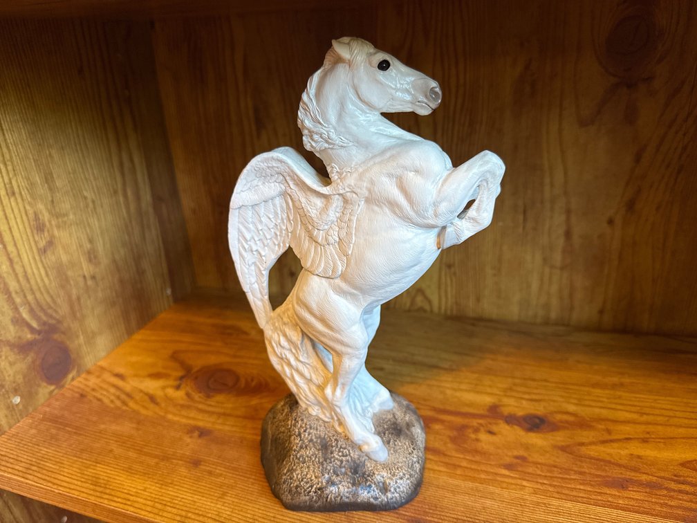 Windstone Editions White Rearing Pegasus Figurine