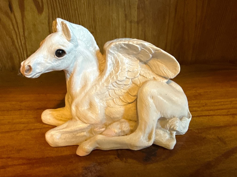 Windstone Editions Reclining Pegasus Foal Figurine