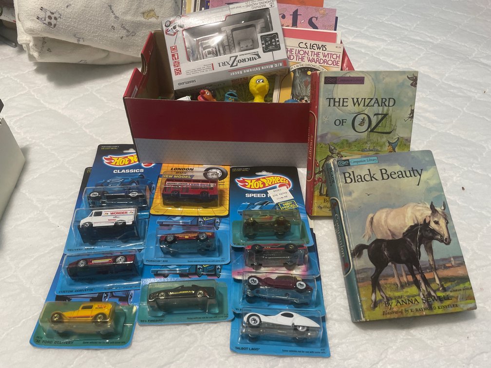 Hot Wheels/Matchbox Cars/Children's Books & More