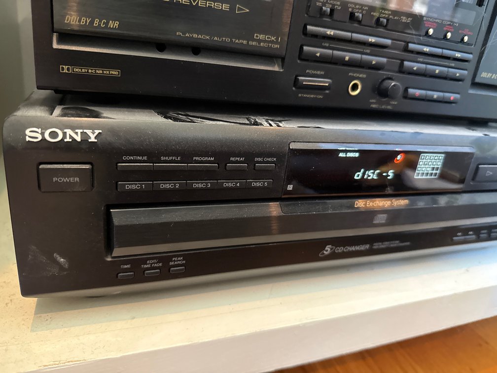 Sony 5-Disc CD Changer